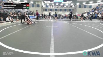 70 lbs Rr Rnd 2 - Kayson Gordon, Watonga Youth Wrestling vs Seth Merkley, Woodward Youth Wrestling