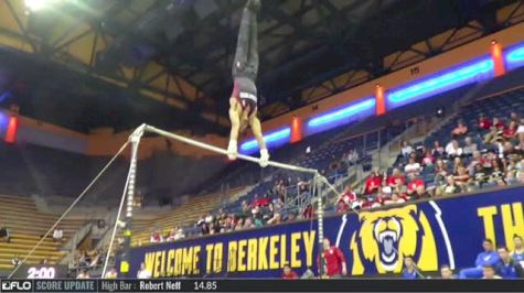 Akash  Modi - High Bar, Stanford - 2017 Men's MPSF Championships