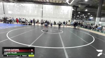 123 lbs Cons. Semi - Carson Miller, GNWC vs Jaymar Custodio, Landstown Wrestling Club