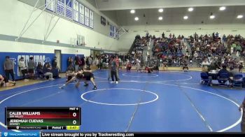 138 lbs Cons. Round 2 - Jeremiah Cuevas, Downey vs Caleb Williams, Simi Valley