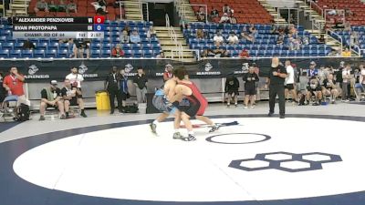 150 lbs Champ. Rd Of 64 - Alexander Penzkover, Wisconsin vs Evan Protopapa, Ohio