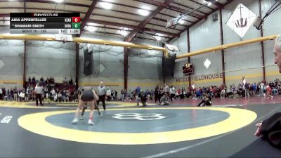 135 lbs Champ. Round 1 - Aida Appenfeller, Kearney HS vs Shamari Smith, South Dade High School