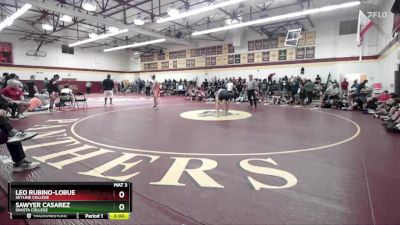 165 lbs Cons. Round 4 - Leo Rubino-lobue, Skyline College vs Sawyer Casarez, Shasta College