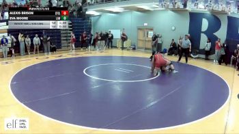 170 lbs. Champ. Round 1 - Alexis Brison, St. Clair vs Eva Moore, Lawson