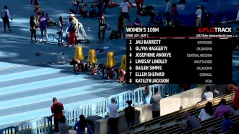 Women's 100m, Heat 2