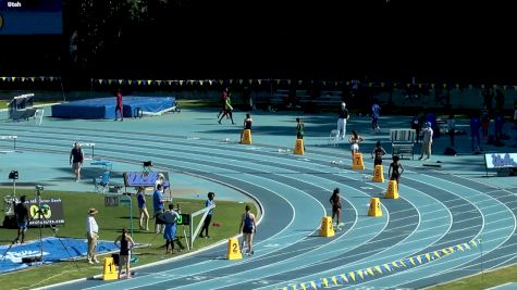 Women's 400m, Heat 1 - Jade Stepter opens up in 51