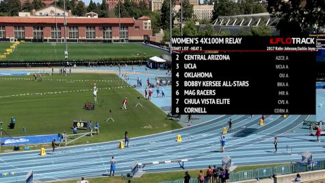 Women's 4x100m Relay, Heat 1 - Allyson Felix Blasts Season Opener