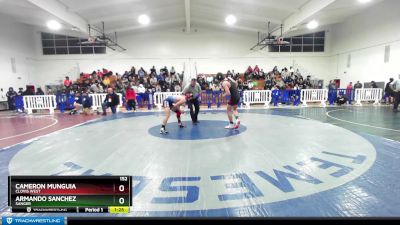 152 lbs Champ. Round 3 - Cameron Munguia, Clovis West vs Armando Sanchez, Sanger