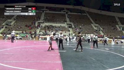 7A 190 lbs Quarterfinal - Walker Connely, Alma Bryant vs Brandon Denson, Opelika Hs