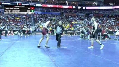 2A-175 lbs Champ. Round 1 - Braylen Bieber, Independence vs Jaxon Anderson, Mount Vernon