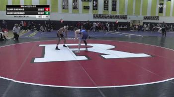 141 lbs Round Of 16 - Tahir Parkins, Rutgers-Unattached vs Luke Satriano, WVU Unattached