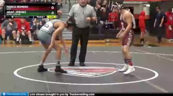 113 lbs Quarterfinal - Adam Jimenez, Bishop Gorman vs Marco Romero, Elko