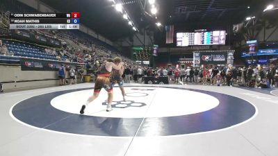 285 lbs Cons. Sub-quarters - Odin Schwabenbauer, Washington vs Noah Mathis, Kansas