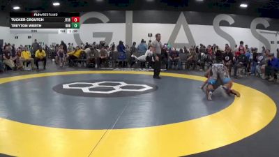 209 lbs Round 3 (6 Team) - Tucker Croutch, Junior Terps Xtreme vs Treyton Werth, Dundee Wrestling