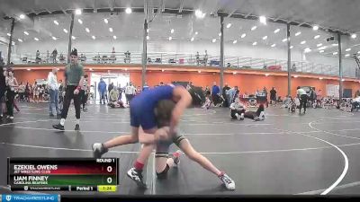 80 lbs Round 1 - Liam Finney, Carolina Reapers vs Ezekiel Owens, Jet Wrestling Club