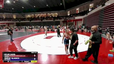 125 lbs 3rd Place Match - Rylee Hamil, Tough N Technical Wrestling Club (TNTWC) vs Shelby Glassco, Oklahoma