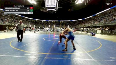 136 lbs Consy Pigtails - Domanic Kaufman, Glendale vs Owen Reynolds, Lakeview