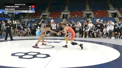 165 lbs Champ. Rd Of 64 - Zane Willobee, Michigan vs Reid Clausi, New Jersey