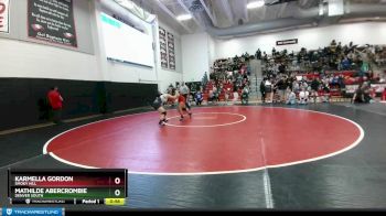 140 lbs Cons. Semi - Mathilde Abercrombie, Denver South vs Karmella Gordon, Smoky Hill