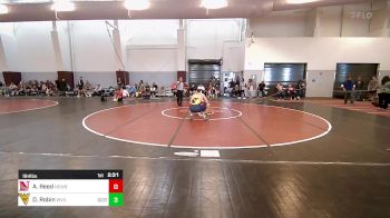 184 lbs Quarterfinal - Andrew Reed, Newberry vs Dennis Robin, West Virginia