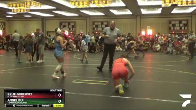 118 lbs Round 2 - Kylie Gudewitz, Elite Wrestling vs Angel Bui, Team Rhode Island