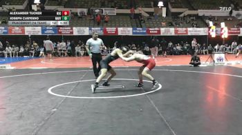 133 lbs Placement (16 Team) - Alexander Tucker, Washington & Jefferson College vs Joseph Custodio, Marymount
