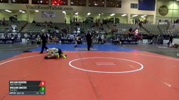 145 7th Place - William Kloster, Tulare Wolf Pack vs Wiilliam Jantzer, Team Bucs