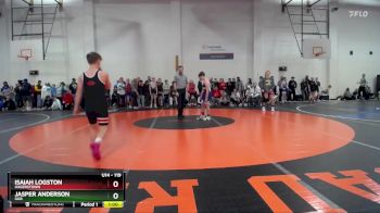 119 lbs Champ. Round 1 - Jasper Anderson, GGB vs Isaiah Logston, Hagerstown