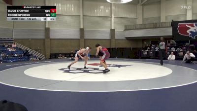 132 lbs Cons. Sub-quarters - Jacob Shaffer, Young Guns Wrestling Club vs Robbie Spiewak, Region Wrestling Academy