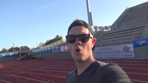 Gordon previews Mt. SAC Relays after running a sub-5 minute mile...sort of