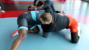 Chris Perry And Richard Perry Working On Chest Wrap Defense