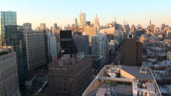 Roof Top View In Middle Of Manhattan