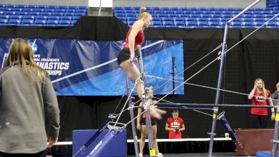 MaKenna Merrell Bar Dismount (Utah) - 2017 NCAA Championships Training