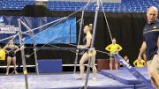 Polina Shchennikova Bar Routine (Michigan) - 2017 NCAA Championships Training