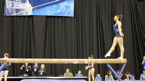 Kyla Ross On Beam (UCLA) - 2017 NCAA Championships Training