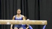 Hallie Mossett Trains Beam (UCLA) - 2017 NCAA Championships Training