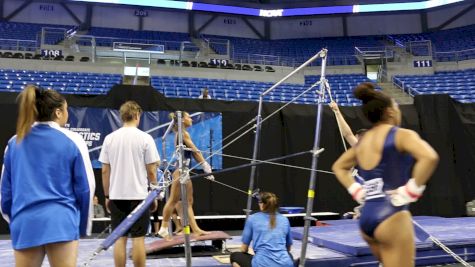 Stella Savvidou Bar Sequence (UCLA) - 2017 NCAA Championships Training