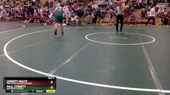 190 lbs Champ. Round 1 - Jarrett Waltz, First State Military Academy vs Paul Corbett, Archmere Academy