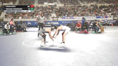 122-D3 5th Place Match - Aidan Mejia, Crismon High School vs Michael Rodriguez, Empire High School