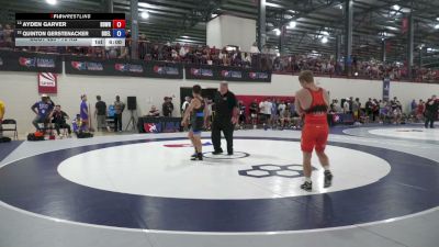 70 kg Champ. Rd Of 64 - Ayden Garver, Beaver Dam Wrestling Regional Training Center vs Quinton Gerstenacker, Bulldog Elite
