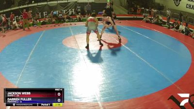 145 lbs Quarters & Wb (16 Team) - Jackson Webb, Idaho 1 vs Darren Fuller, Montana 2