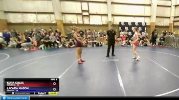 115 lbs Round 3 (10 Team) - Lacatia Mason, Oregon vs Serenity Hernandez, Montana
