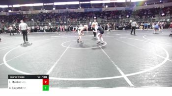 128 lbs Quarterfinal - Logan Mueller, Mollitium Wrestling Club vs Corbin Fjalstad, Florida National Team