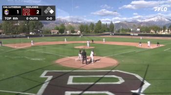 Replay: Cal Lutheran vs Redlands | Apr 4 @ 3 PM