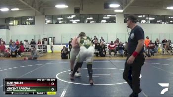 288 lbs 1st Place Match - Vincent Ragona, Metro Detroit Region Affiliated vs Jase Fuller, Pack Elite