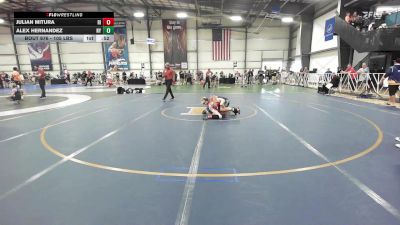 105 lbs Consi Of 32 #2 - Julian Mitura, RI vs Alex Hernandez, NY