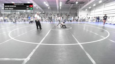 126 lbs Rr Rnd 2 - Jacob Dusche, NC Pride Wrestling Club vs Jose Trejo, BC Predators