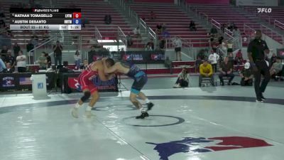 61 kg Cons. Semis - Nathan Tomasello, LVWRTC/ TMWC vs Austin DeSanto, HWC/ TMWC