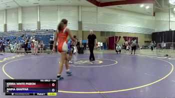 130 lbs Semifinal - Kerra White Pigeon, MI vs Naima Ghaffar, IN