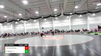 165 lbs Cons. Round 2 - Rylan Hendricks, Wabash vs Elijah Brown, Indianapolis